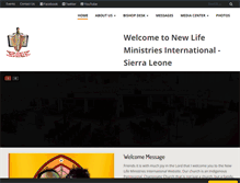 Tablet Screenshot of newlifemin.com